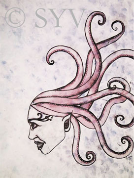 "Medusa (Octo)" - Sarah Y. Varnam